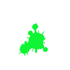 colorful Paint splatters Vector 