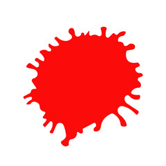 colorful Paint splatters Vector 