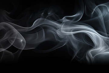 Obraz premium Background of Smoke movement patterns.