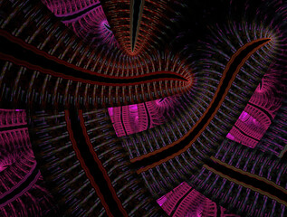 Imaginatory fractal abstract background Image