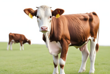 Fototapeta premium cows in a field
