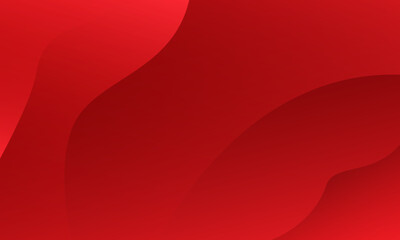 Abstract red wavy background. Vector illustration