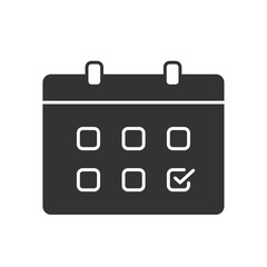 Calendar Icon. Editable Symbol. For Mobile App and Web Design. Stock illustration