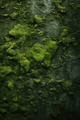A person standing in front of a moss covered wall holding an umbrella. This image can be used to depict solitude, protection, or a peaceful moment in nature