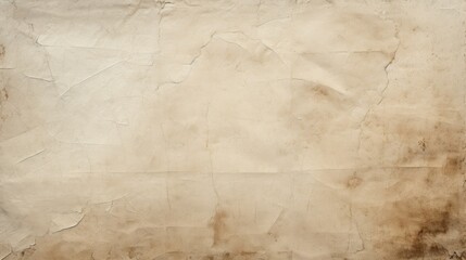 A piece of paper with a brown stain, suitable for backgrounds and textures