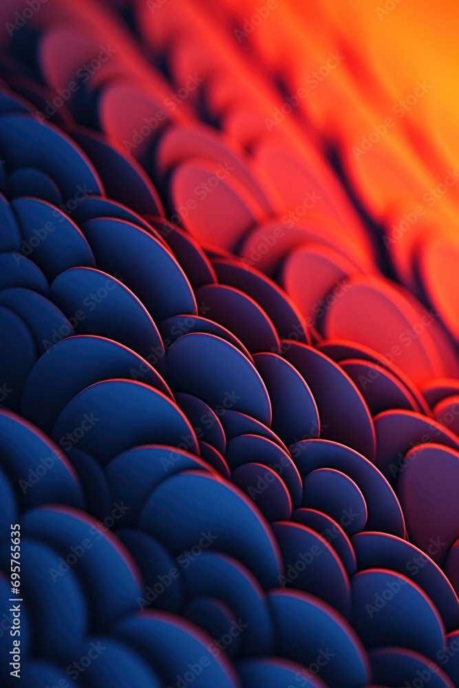 Poster A detailed view of a collection of circles. Ideal for graphic design projects or abstract backgrounds