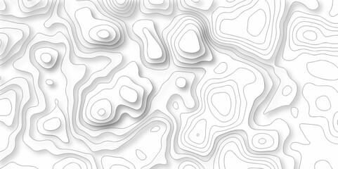 	
Abstract background with waves Geographic mountain relief. Abstract lines background. Contour maps. Vector illustration, Topo contour map on white background, Topographic contour lines.