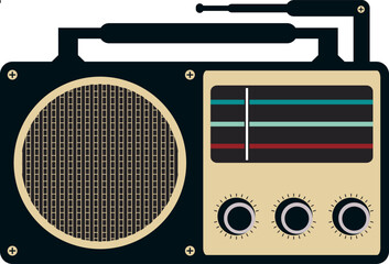 retro radio player