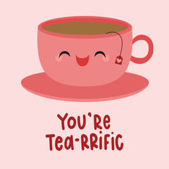 You're tea-rrific Valentine's Day food pun