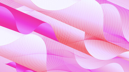 Paper roll abstract wallpaper. Inversed Curve art background.