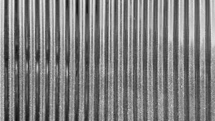 Real photo background of corrugated metal roof.

