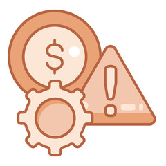 Risk Management Icon