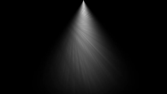 flare light beam with smoke and dust particle effect abstract background
