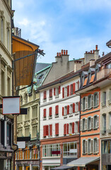 City view of Lausanne, Switzerland