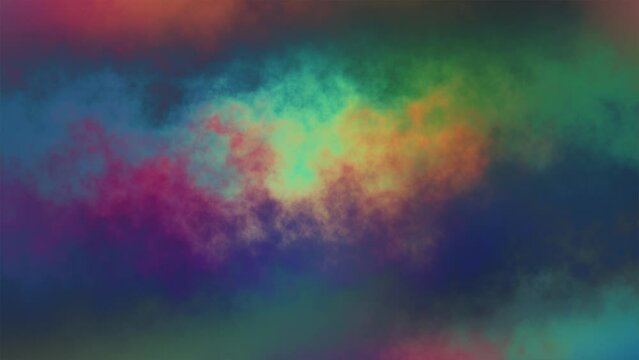 Chic Chromatic Harmony: Abstract Trendy Gradient Background in Beautiful Colors in the Latest Hues. 4K 