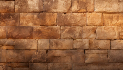 close-up ancient  stone wall
