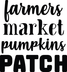 farmers market pumpkin patch svg