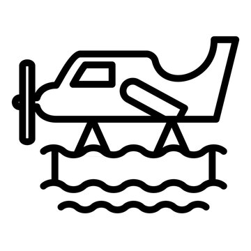 recommend clip art: Seaplane Icon