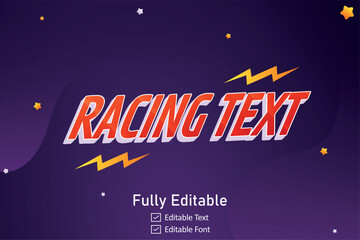 Obraz premium Video game text effect for gaming text editable 3d text