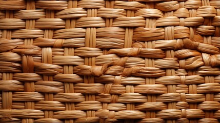 A rustic wicker basket, brimming with warmth and character, stands ready to store and organize your cherished possessions