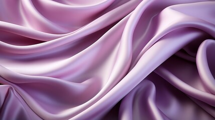 Soft silk fabric in shades of lilac and violet exudes elegance and femininity, perfect for creating a chic and sophisticated outfit