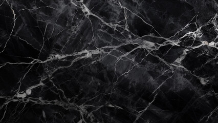 Sophisticated Patterns: Black Marble Texture with White Highlights