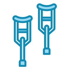 Crutches Icon
