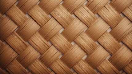 A close-up of a wooden weave texture that shows the intricate weave of the material.