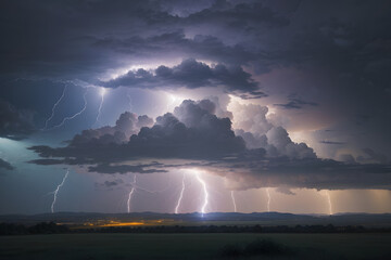 types of lightning in the world - obrazy, fototapety, plakaty