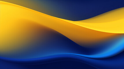Yellow blue vibrant grainy banner background