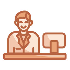 Receptionist Icon