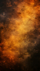 abstract black and  orange texture background