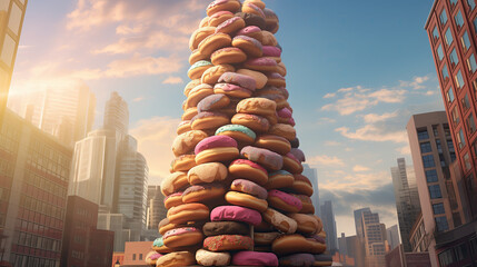 Skyscraper Street Donuts