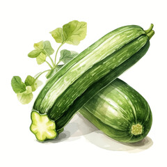 zucchini, vegetable, food, isolated, green, healthy, fresh, squash, white, courgette, marrow, vegetarian, organic, raw, ingredient, object, vegetables, ripe, agriculture, diet, cucumber, freshness, nu