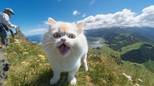 Beautiful, Cute Cat From New Zealand