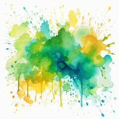 paint, color, splash, art, watercolor, design, grunge, vector, ink, illustration, painting, colorful, texture, pattern, water, splatter, decoration, rainbow, artistic, stain, brush, spot, element, gra © ozhan