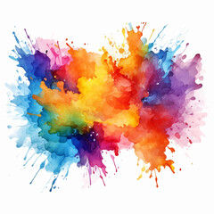 paint, color, splash, art, watercolor, design, grunge, vector, ink, illustration, painting, colorful, texture, pattern, water, splatter, decoration, rainbow, artistic, stain, brush, spot, element, gra - obrazy, fototapety, plakaty