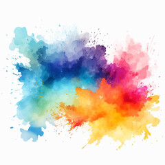 paint, color, splash, art, watercolor, design, grunge, vector, ink, illustration, painting, colorful, texture, pattern, water, splatter, decoration, rainbow, artistic, stain, brush, spot, element, gra © ozhan