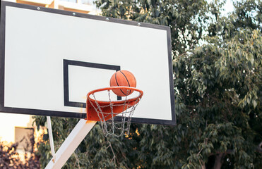 Basketball Scoring a Point