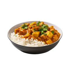 Curry isolated on transparent background