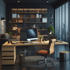 Sleek & Contemporary: Modern Office Workspace