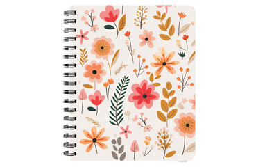 Clean Slate Agenda Notebook Isolated on Transparent Background PNG.