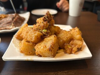 大根もちのXOソース炒め 　中国料理