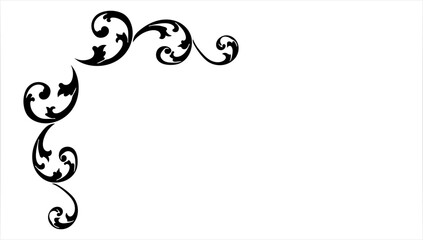 Decorative vintage frames vintage frames and scroll elements. Classic calligraphy swirls, swashes, dividers, . Good for greeting cards, wedding invitations, restaurant menu, royal certificates. 