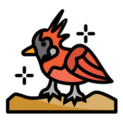 Cardinal Icon
