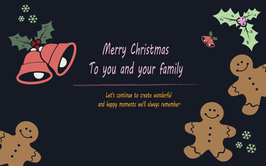 gift card christmas and new year