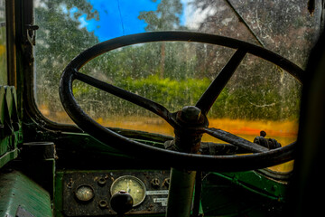 The abandoned disco and cocktail bus.