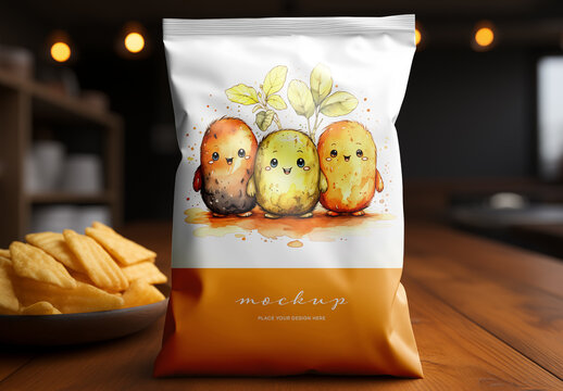 Chips Package Mockup Generated With AI