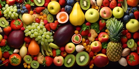 Rolgordijnen all fruit backgrounds , jam , best for fruit advertisemen © K