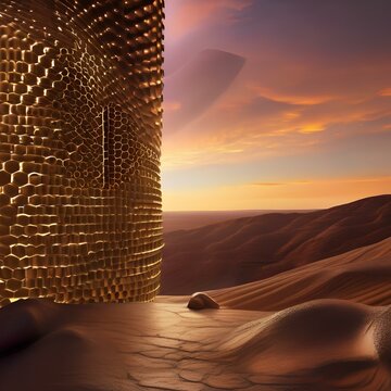 A hive-like structure on a distant planet, inhabited by a telepathic insectoid species1